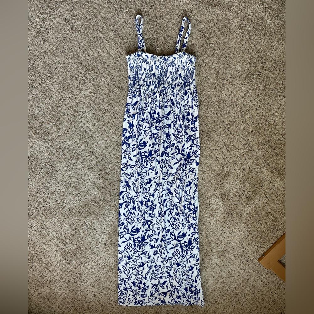 Old Navy Maxi Maternity Dress with Convertible Straps, size Small